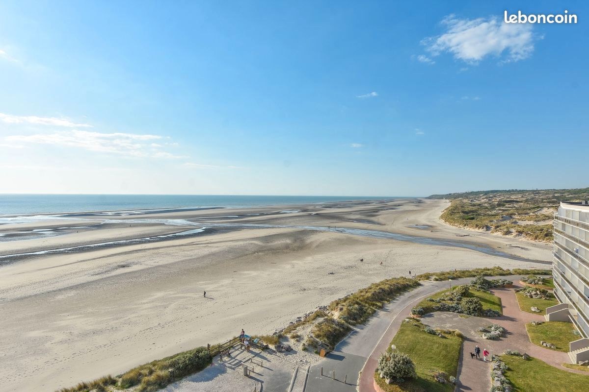 Vue mer et massif dunaire d'Hardelot